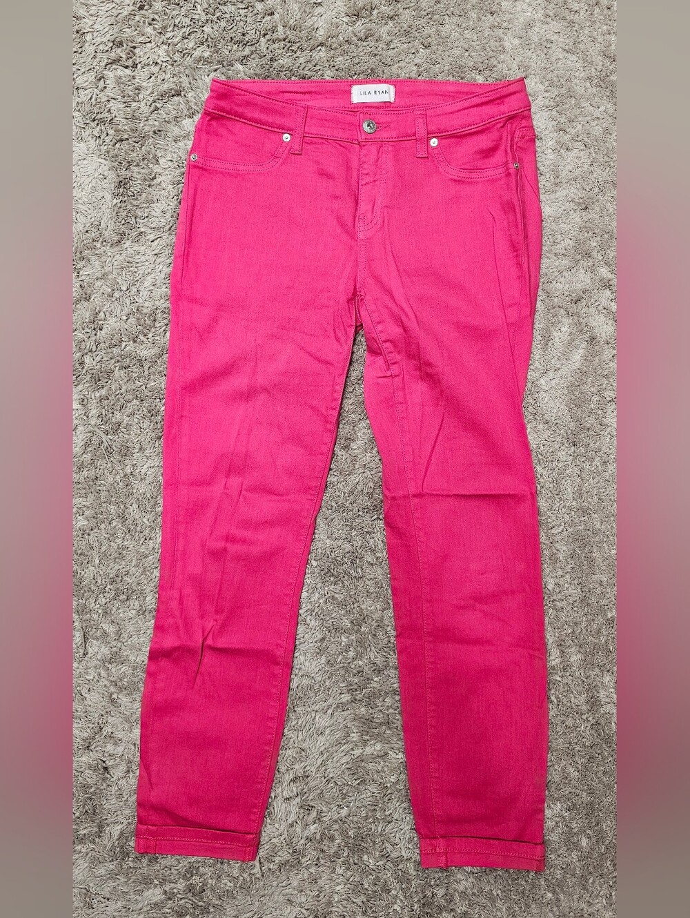 Lila Ryan Women's Pink Slim Pants